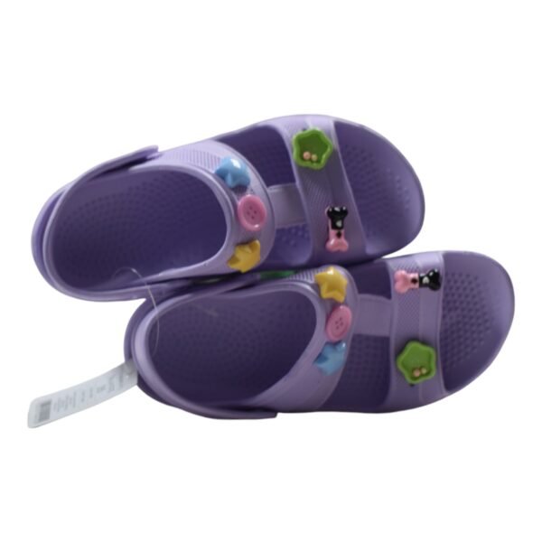 Sandalias Moradas Dama con Diseño