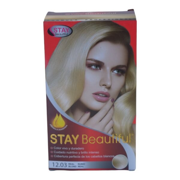 Tinte Cabello Rubio Real