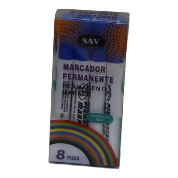Set Marcador Azul 4und