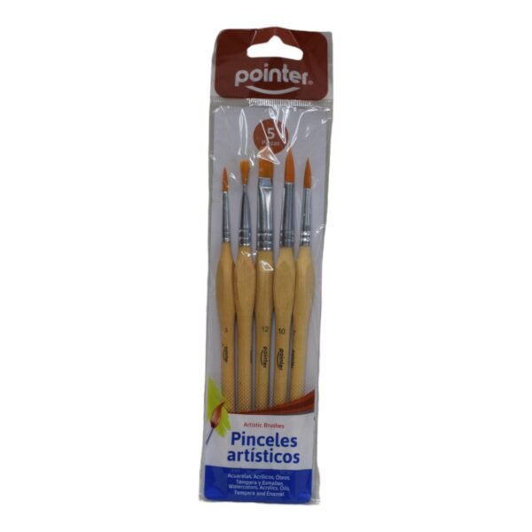 Set Pinceles 5und