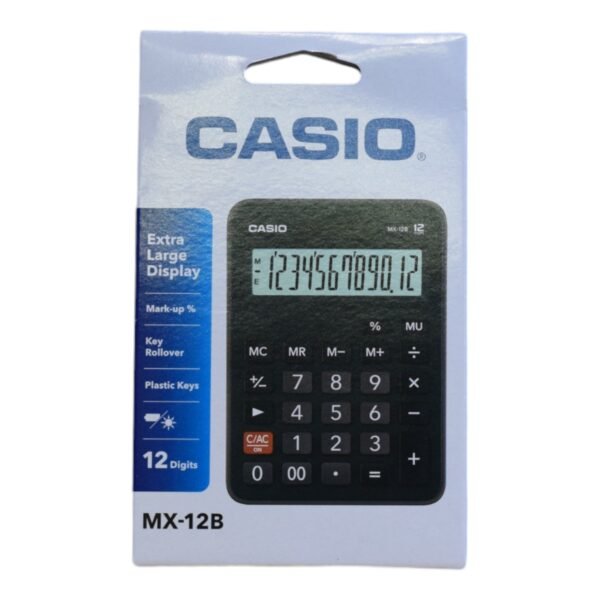 Calculadora Grande Negra Solar