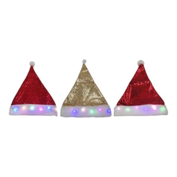 Sombreros Navideños LED