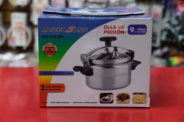 Olla de Presión MasterSonic 9Lts MS-FPC901